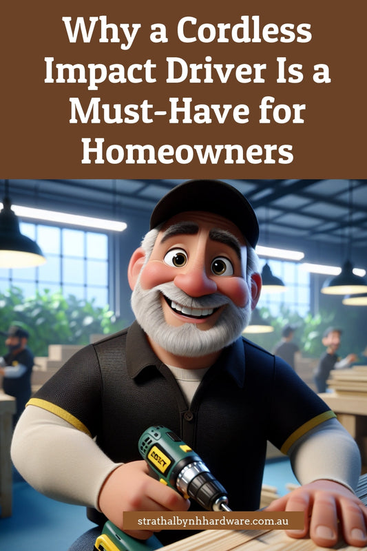 Why a Cordless Impact Driver Is a Must-Have for Homeowners