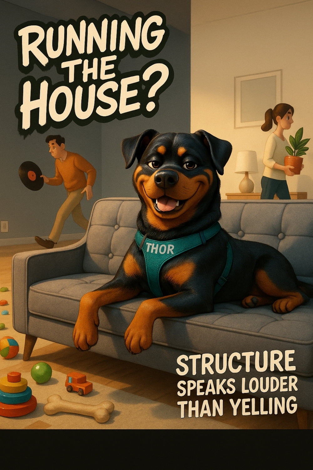 He’s not being rebellious—he’s leading from the lounge 🛑