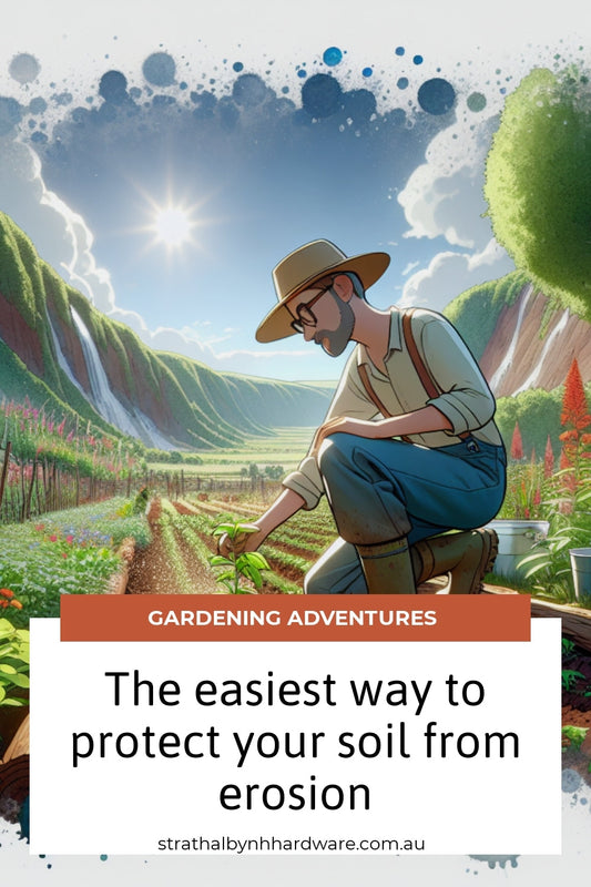 The easiest way to protect your soil from erosion