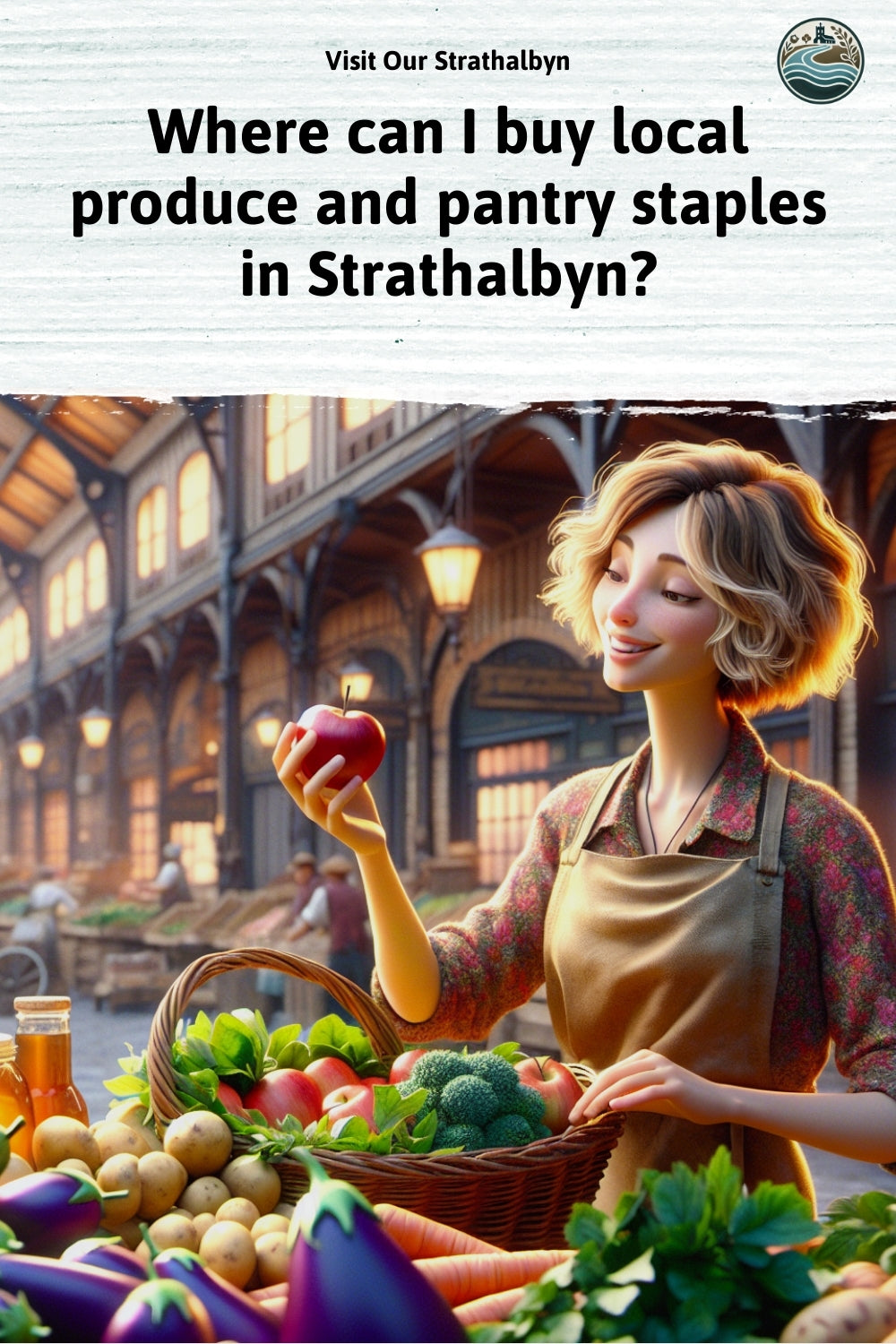 Where can I buy local produce and pantry staples in Strathalbyn?