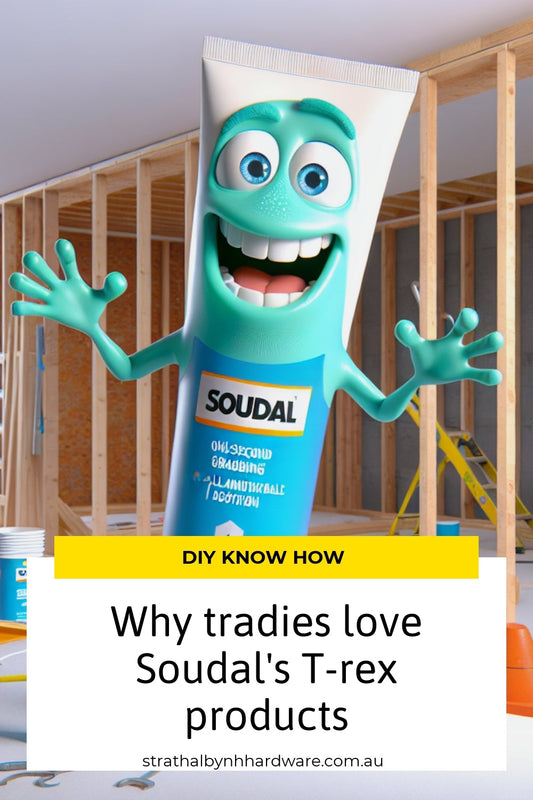 Why tradies love Soudal's T-rex products