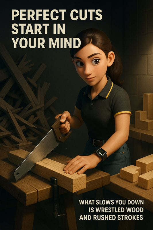 Most cuts go wrong before you even touch the timber 👇