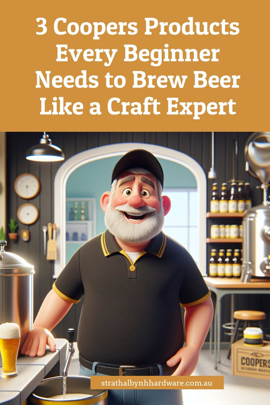 3 Coopers Products Every Beginner Needs to Brew Beer Like a Craft Expert
