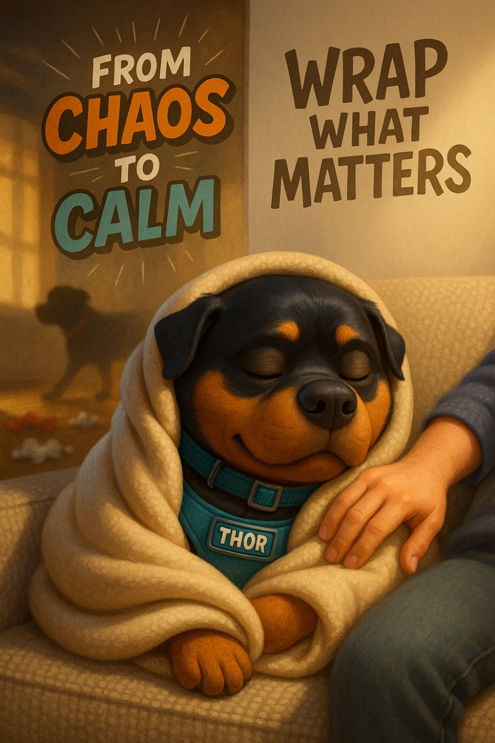 Cesar Millan said calm energy — I say make me a burrito, hooman. 👇