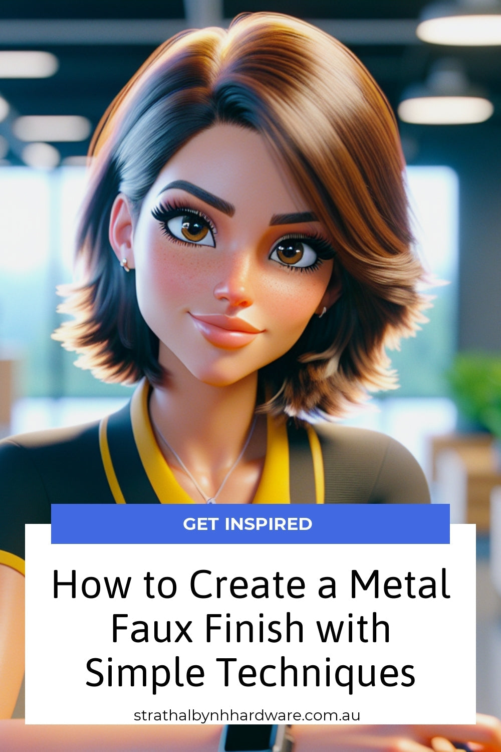 How to Create a Metal Faux Finish with Simple Techniques