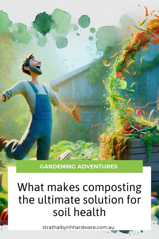 What makes composting the ultimate solution for soil health