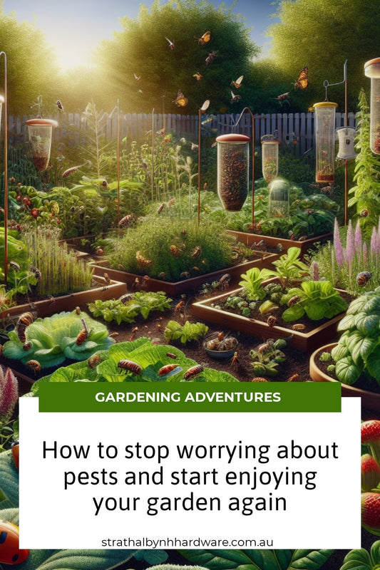 How to stop worrying about pests and start enjoying your garden again
