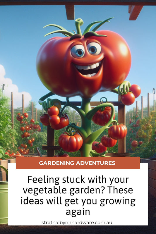 Feeling stuck with your vegetable garden? These ideas will get you growing again