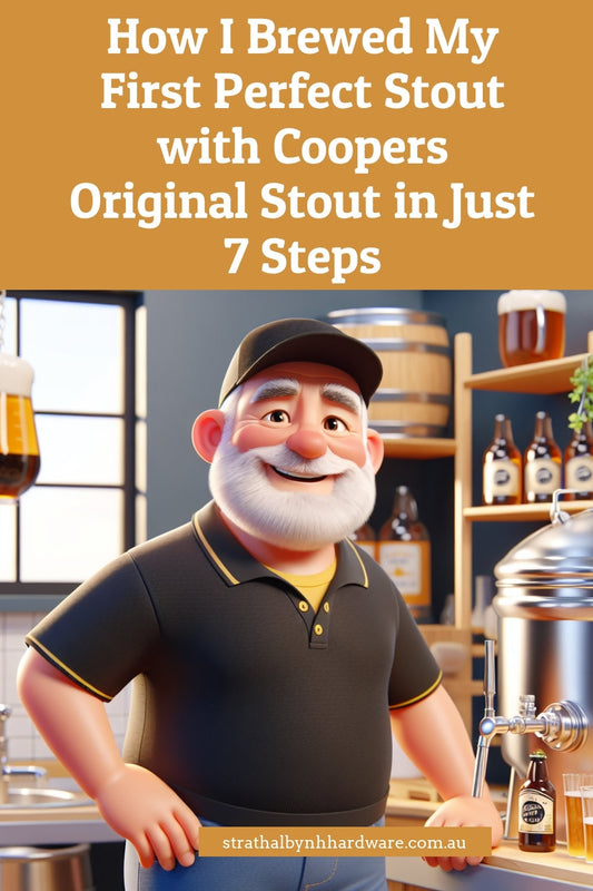 How I Brewed My First Perfect Stout with Coopers Original Stout in Just 7 Steps