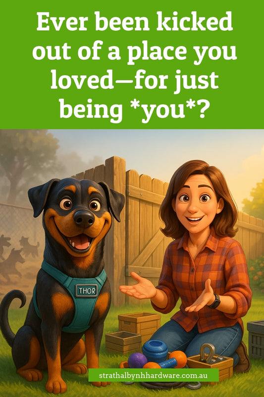 I got kicked out of daycare. I never stopped loving humans.