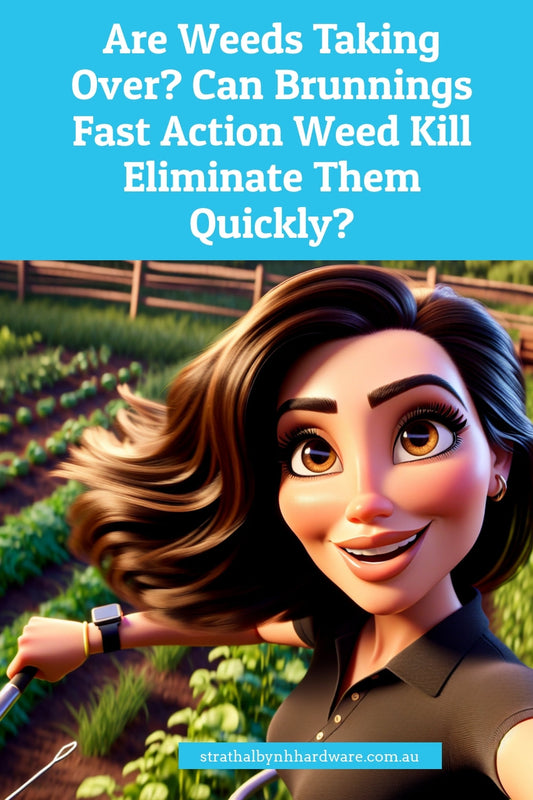 Are Weeds Taking Over? Can Brunnings Fast Action Weed Kill Eliminate Them Quickly?