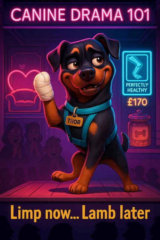 Dr Chris Brown says dogs read emotions. Mine just faked one and cost me $170. 👇