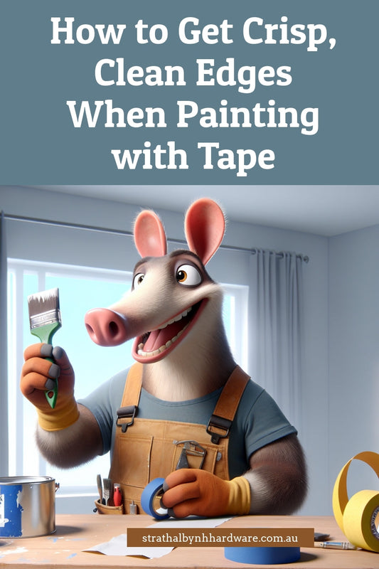 How to Get Crisp, Clean Edges When Painting with Tape