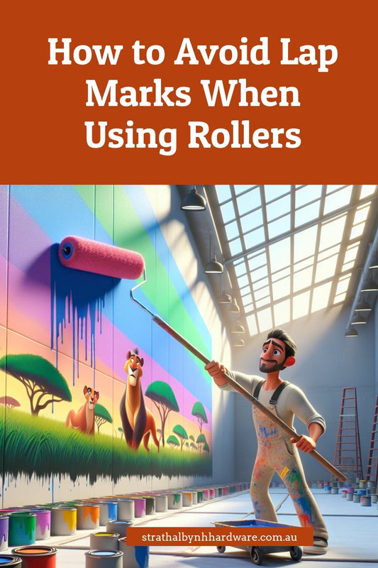 How to Avoid Lap Marks When Using Rollers