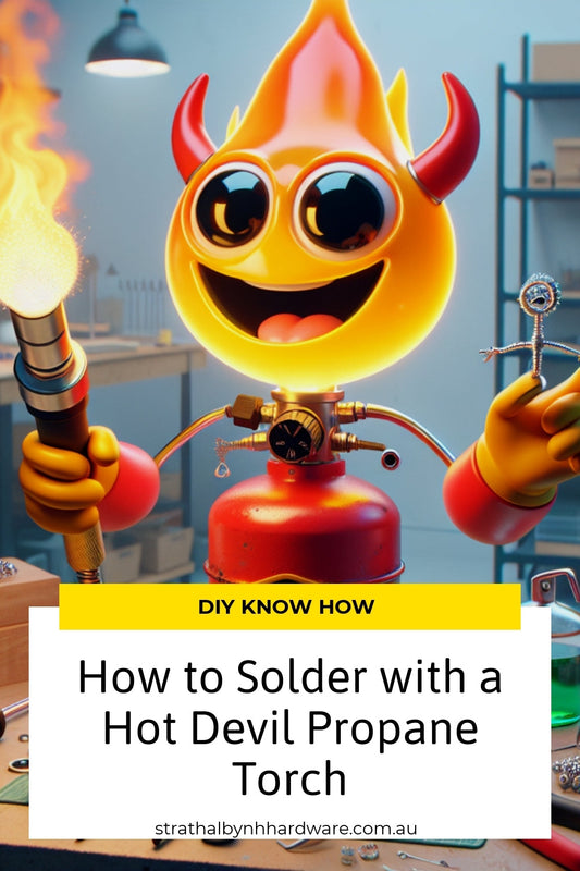 How to Solder with a Hot Devil Propane Torch