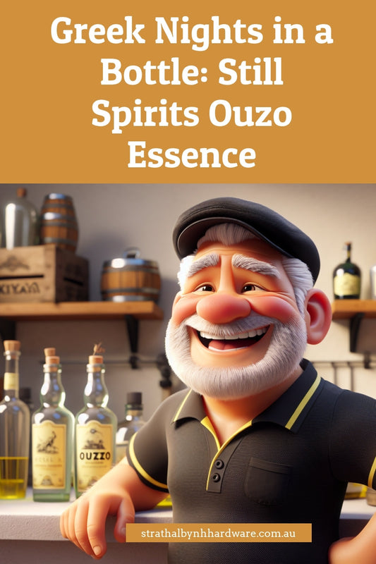 Greek Nights in a Bottle: Still Spirits Ouzo Essence