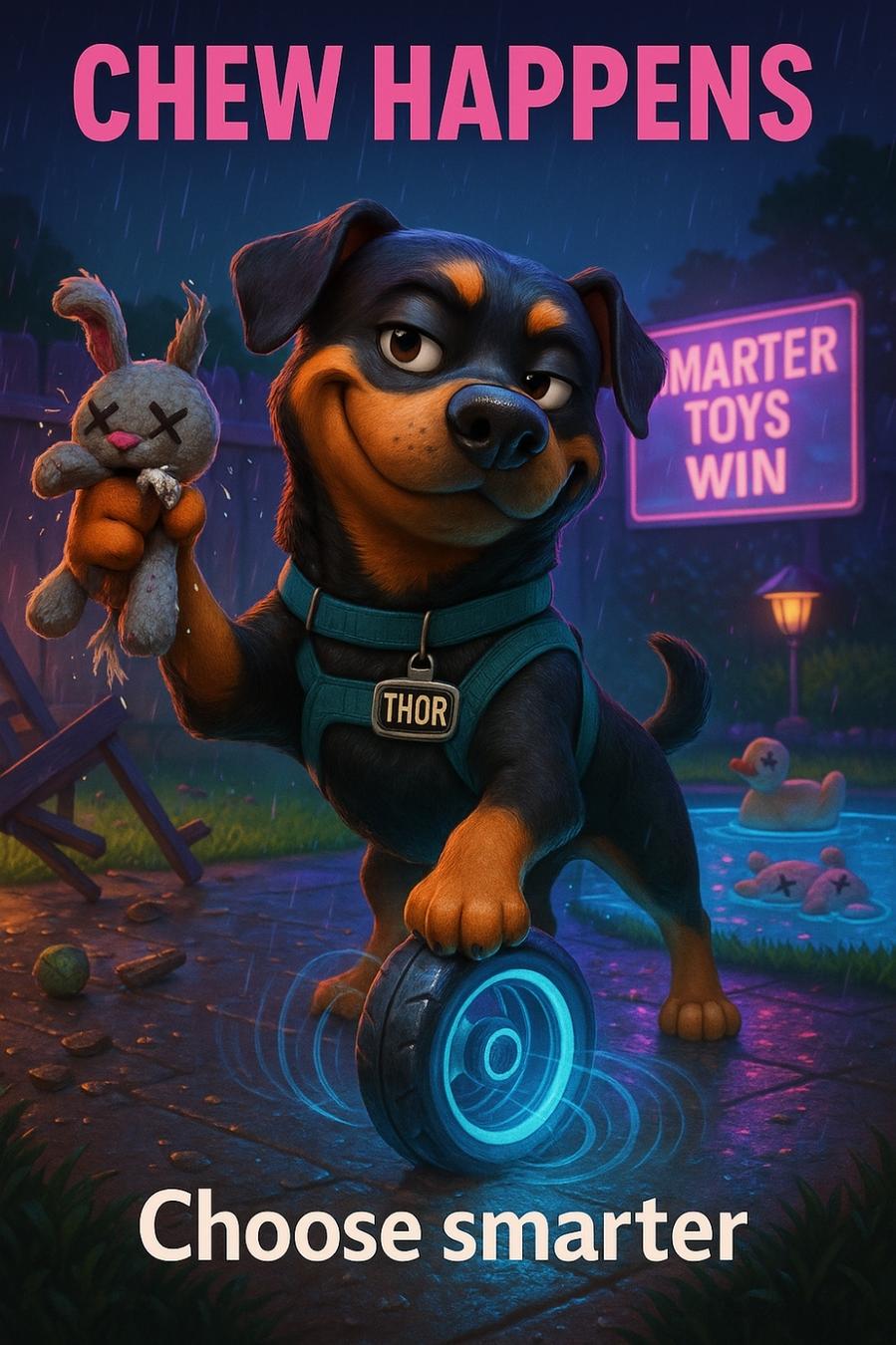 Chuckit, Jolly & PetSafe swear their toys survive jaws — I called their bluff 👇