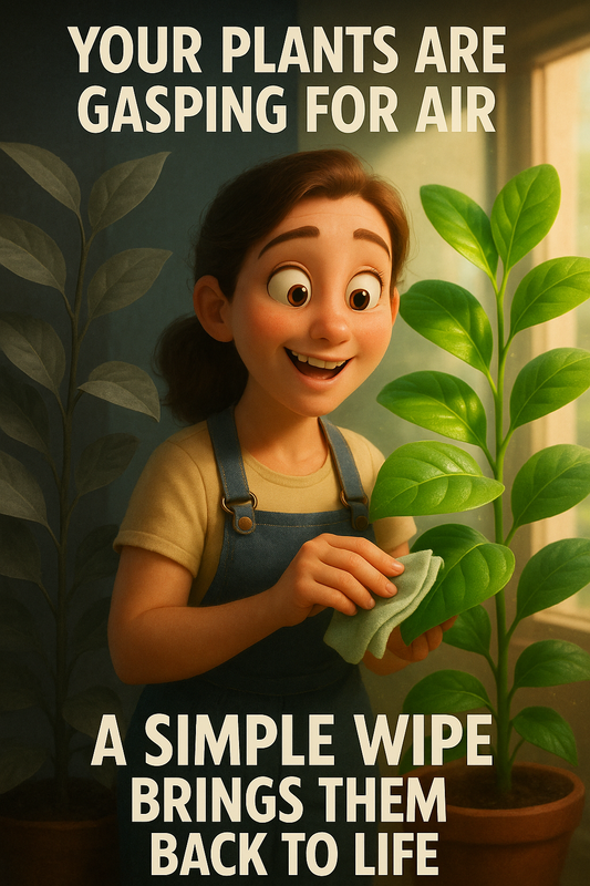 How to Make Your Houseplants Grow Faster with Shiny, Dust-Free Leaves