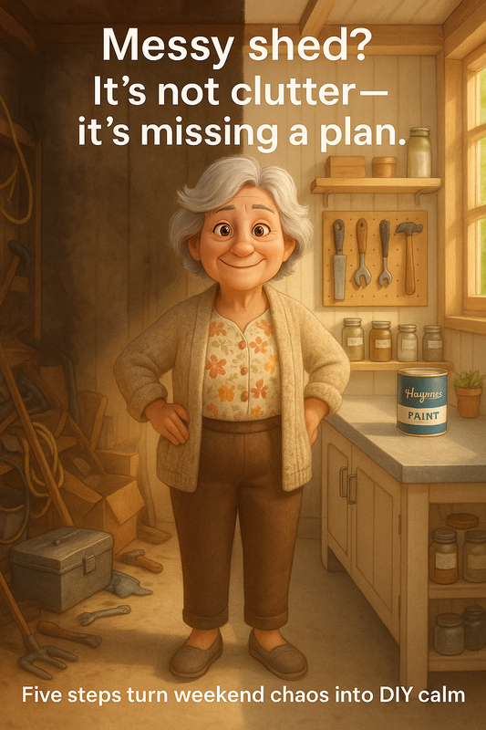 How to Transform Your Cluttered Shed into a Functional and Inspiring Workspace without Wasting Your Weekend