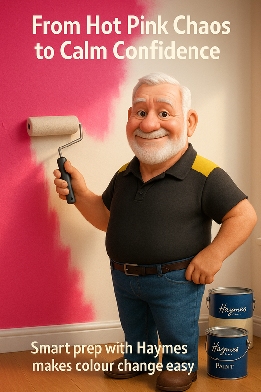 How to Cover a Bright Pink Wall Without Endless Coats or Stress