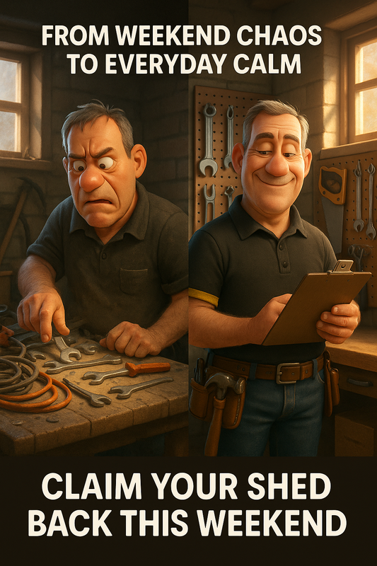 How to Transform Your Cluttered Garage into an Organised, Stress‑Free Space in One Weekend