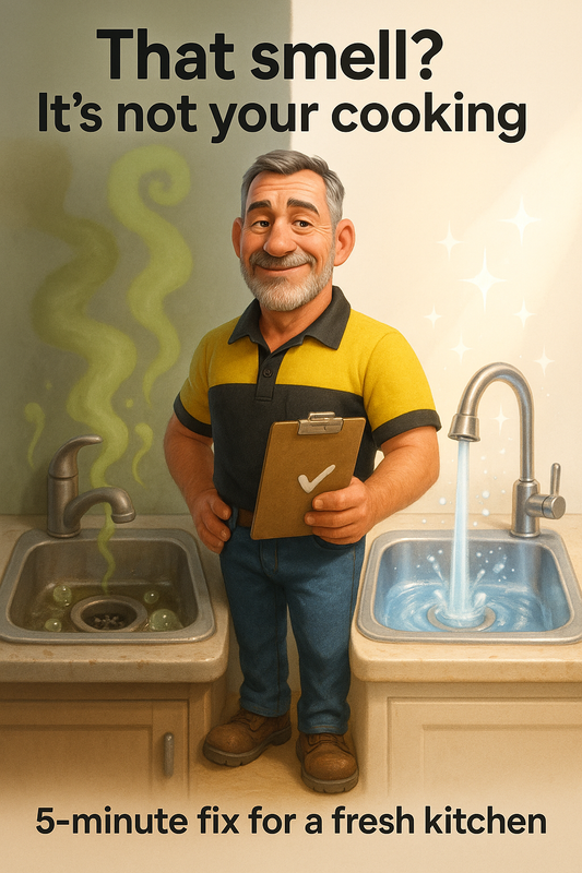 How to Eliminate Sink Odors Fast Without Harsh Chemicals