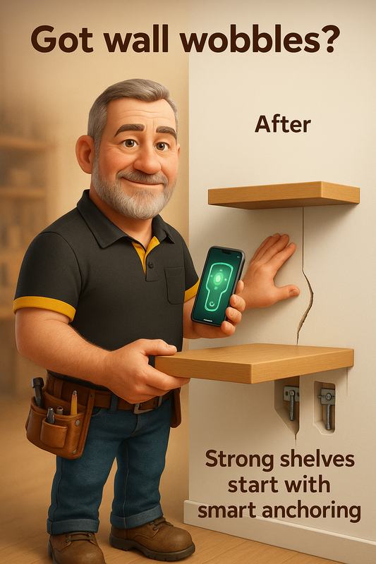 How to Install Floating Shelves That Stay Secure Without Damaging Your Walls