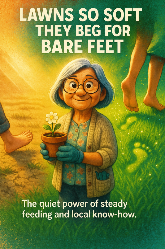 How to Grow a Lush, Barefoot-Ready Lawn Without Endless Watering or Weekend Work