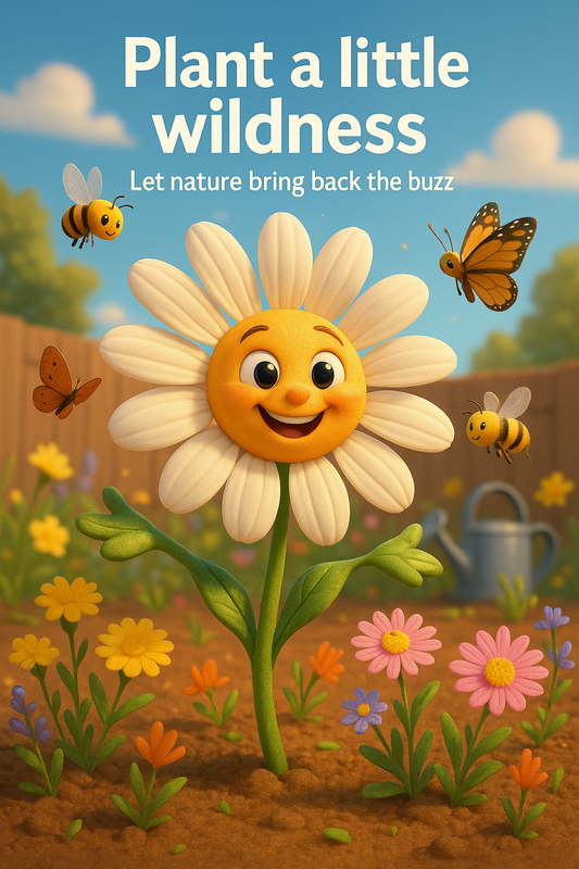 How to Create a Colourful, Pollinator-Friendly Garden without Wasting Time or Water