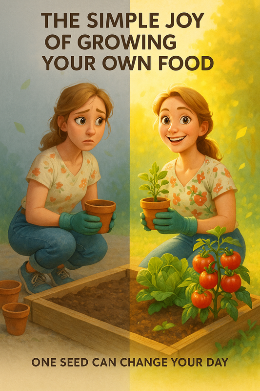 How to Grow Your Own Food and Find Calm Without Needing a Big Backyard
