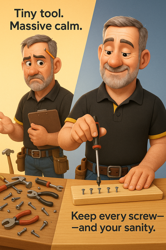 How to Keep Every Screw Steady and Your Sanity Intact with One Simple Tool
