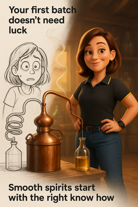 How to Distil Your First Batch at Home without the Stress, Mess, or Guesswork