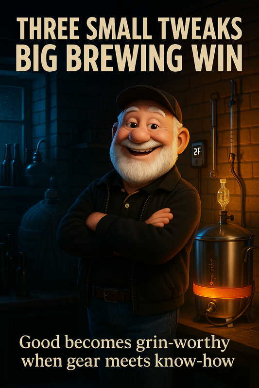 3 Simple Upgrades That Turn Your Homebrew from Good to Great—Without Reworking Your Entire Setup