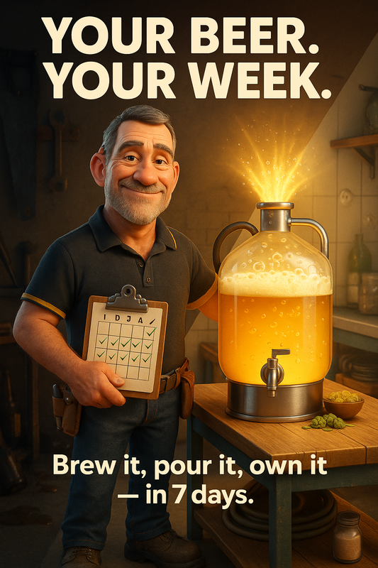 How to Brew Delicious Beer in 7 Days without Complicated Equipment or Costly Mistakes