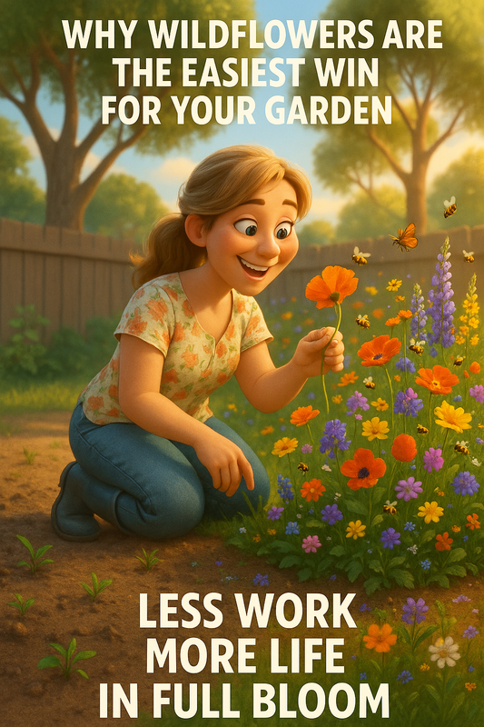 How to Transform Your Garden into a Colourful, Low-Maintenance Haven with Wildflowers