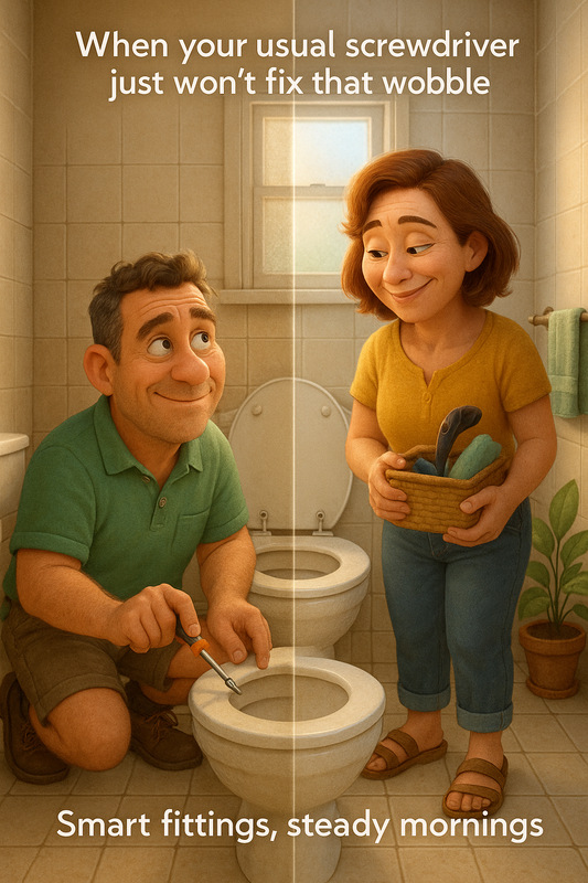 How to Stop Your Toilet Seat from Wobbling in Minutes without Calling a Plumber