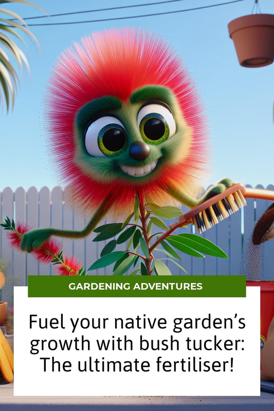 Fuel your native garden’s growth with bush tucker: The ultimate fertiliser!