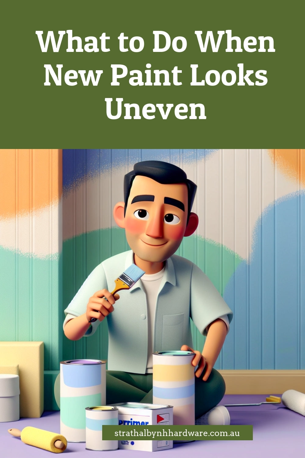 What to Do When New Paint Looks Uneven