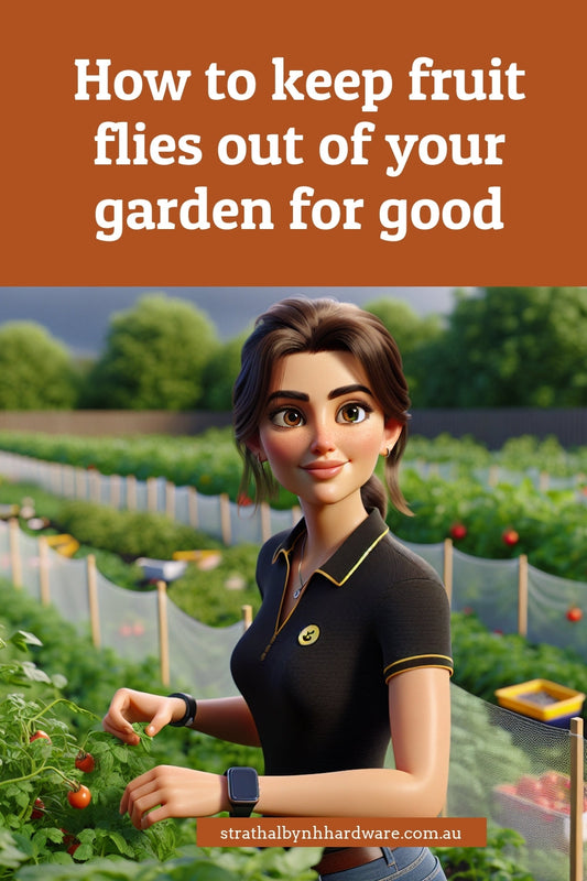 How to keep fruit flies out of your garden for good