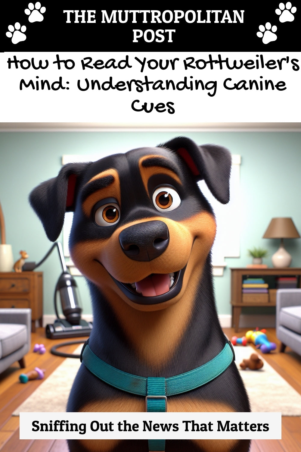 How to Read Your Rottweiler's Mind: Understanding Canine Cues