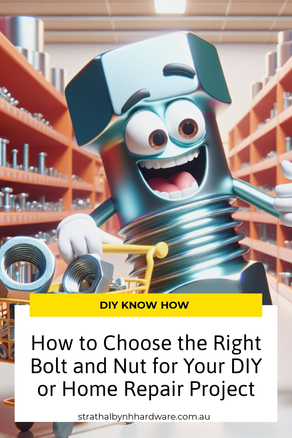 How to Choose the Right Bolt and Nut for Your DIY or Home Repair Proje ...