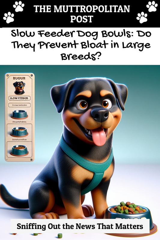 Slow Feeder Dog Bowls: Do They Prevent Bloat in Large Breeds?