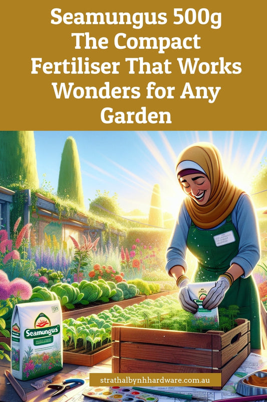 Seamungus 500g The Compact Fertiliser That Works Wonders for Any Garden