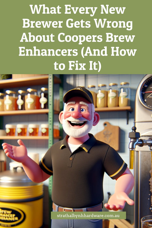 What Every New Brewer Gets Wrong About Coopers Brew Enhancers (And How to Fix It)