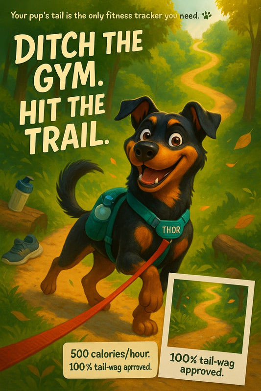 Garmin says it’s cardio—your dog says it’s life. Ditch the gym before they find out.