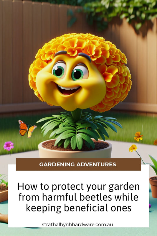How to protect your garden from harmful beetles while keeping beneficial ones