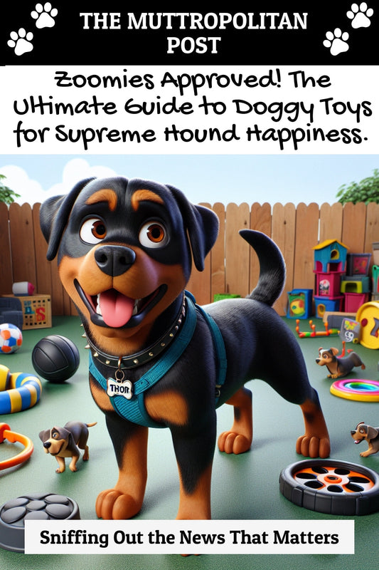 Zoomies Approved! The Ultimate Guide to Doggy Toys for Supreme Hound Happiness.