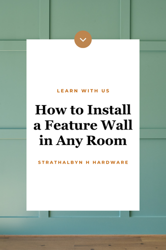 How to Install a Feature Wall in Any Room