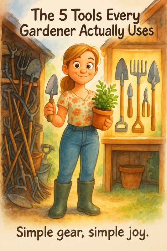 The 5 Must-Have Tools That Make Gardening Easier, Faster, and More Enjoyable