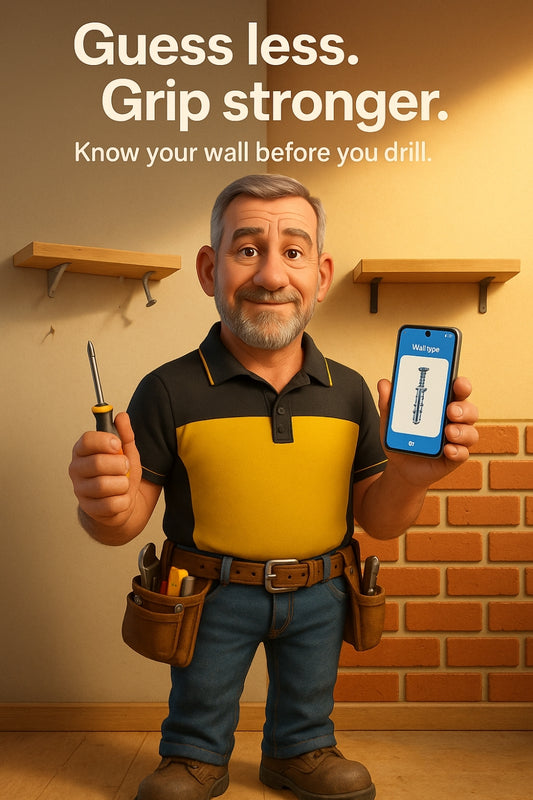 How to Choose Screws and Anchors That Hold Strong Without Guesswork or Wall Damage